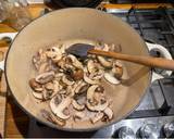 A picture of step 2 of Mushroom, chestnut and banana squash filo pie.