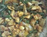 A picture of step 5 of Stir fried chicken with vegetables#breakfast quickfix.