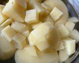 A picture of step 1 of Spiced Caramelised onion and potato soup.