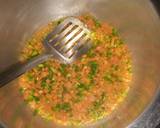 A picture of step 3 of Ginger vegetable rice.