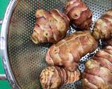 A picture of step 1 of Air fryer Jerusalem artichoke.