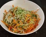 A picture of step 7 of Asian Vegetable "Noodle" Salad.