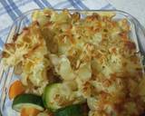 A picture of step 6 of Oven baked pasta and vegetables#bakingclassy#baked dishes.