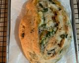 รูปขั้นตอนการทำที่ 4 ของ ขนมปังไข่คนกุ๊ย(ช่ายและงาขี้ม่อน) 🍞🧀Scallion and Scrambled Egg Bread)🍞