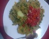 A picture of step 4 of Vegetable pilau.