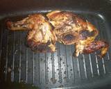 A picture of step 4 of Grilled chicken served with fried kales & ugali.