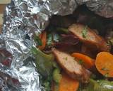 A picture of step 9 of Sausage Veggie Foil Pack.