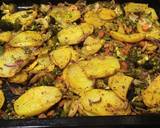 A picture of step 2 of Baked vegetables.