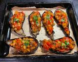 A picture of step 6 of Vegetarian Stuffed Eggplant:.