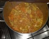 A picture of step 4 of Mashedmatoke and vegetables curry #4week challenge.