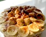 รูปขั้นตอนการทำที่ 7 ของ เค้กก้อนสอง แก้ไขจากก้อนแรก😆: Ovaltine Cake Banana Whipped Cream🍫🧁🍌
