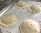 A picture of step 8 of Cranberry, leek and apricot strudel.