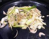 A picture of step 1 of Brodet - Dalmation Fish and Fennel Stew.