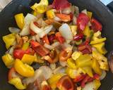 A picture of step 3 of Oven baked vegetables.