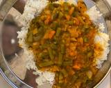 A picture of step 8 of Mixed vegetables Sambhar.