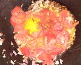 A picture of step 1 of Fried tomatoes with eggs. #worldwideegg.