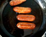 A picture of step 1 of One-pot cabbage & Sausage pasta.