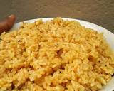 A picture of step 8 of CarrotJollof Rice.