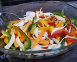 A picture of step 2 of One-pot roasted fish and vegetables.