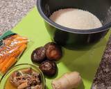 A picture of step 1 of Seasoned mix vegetables Rice.