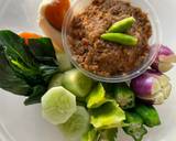 รูปขั้นตอนการทำที่ 4 ของ น้ำพริกมะขามผัดปลาย่างหมูสับ(ใส่มะแขว่น)🌶️🧄🫚🥚