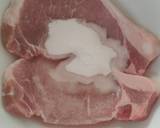 รูปขั้นตอนการทำที่ 1 ของ สันนอกหมูราดซอสหัวหอมญี่ปุ่น