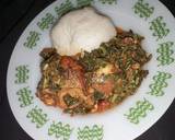 A picture of step 10 of Oiless Vegetable Soup(efo riro).