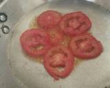 A picture of step 1 of Sunny side up Eggs with tomato.