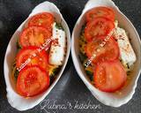 A picture of step 4 of Fish and Creamy spinach with Tomatoes:.