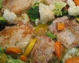 A picture of step 4 of Pork and Vegetables.