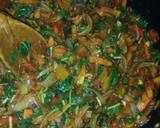 A picture of step 7 of Alkubus with vegetable soup.