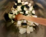 A picture of step 2 of My thick Celeriac and Aubergine Soup.