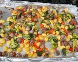 A picture of step 10 of Sheet Pan Gnocchi, Sausage, and Broccoli.