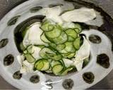 A picture of step 4 of Turnip and Cucumber Salad.