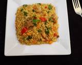 A picture of step 6 of Chicken and Vegetable Cous Cous.