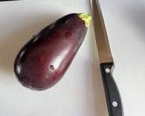 A picture of step 1 of Vegetarian Stuffed Eggplant:.