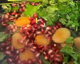 A picture of step 1 of Simple mushroom and vegetable consommé.