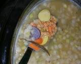 A picture of step 2 of Vegetable lentil crockpot soup.