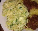 A picture of step 3 of Cabbage coleslaw.