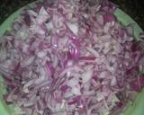 A picture of step 1 of Pure vegetables stew# author Marathon contest #.