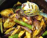 A picture of step 3 of Vegetable curry south Indian traditional way.