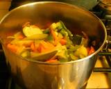 A picture of step 4 of Coconut milk-Veggie  soup.