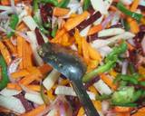 A picture of step 5 of Vegetable pink pulav.