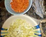 A picture of step 3 of Potato with vegetable sauce (Dankalin hausa da sauce).