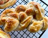 รูปขั้นตอนการทำที่ 6 ของ แฮมมายองถ้วยแป้งพัฟอย่างเร็ว(Mayon Ham Cheese in Pastry Puff Cup)🧀🥒🍞