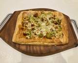 A picture of step 6 of Leek and Parmesan tart.