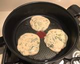 A picture of step 2 of Basil & Spring Onion Okara Pancakes.