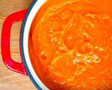 A picture of step 3 of Creamy Pumpkin Soup with Chimichurri and Sourdough Croutons: The Ultimate Comfort Dish by TastyPinch.