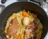 A picture of step 5 of Braised Ham Hock and Vegetables.