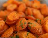 A picture of step 2 of Buttery Salmon with Sweet Potatoes and Carrots.